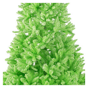 STOCK Abeto verde brillante nevado PVC 270 cm Navidad