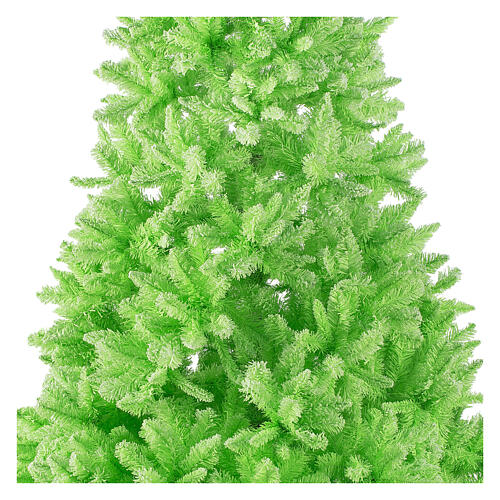 STOCK Abeto verde brillante nevado PVC 270 cm Navidad 2