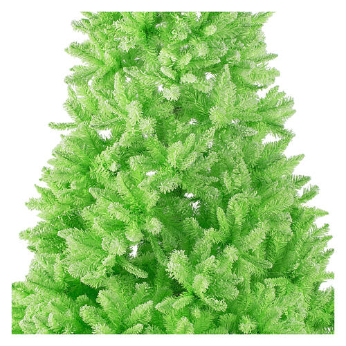 STOCK Abete verde brillante innevato PVC 270 cm Natale 2