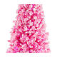 STOCK Sapin de Noël Fairy rose pvc 270 cm 1000 LEDs 8 jeux de lumières s2