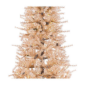 STOCK Victorian pink Christmas tree, 230 cm, PVC
