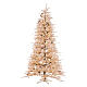 STOCK Albero abete rosa antico Victorian Pink PVC Natale 230 cm s1