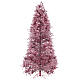 STOCK Victorian burgundy Christmas tree, 270 cm, PVC s1