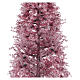 STOCK Victorian burgundy Christmas tree, 270 cm, PVC s2