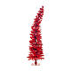 STOCK Fancy red PVC Christmas tree, 180 cm, 300 LED lights s1