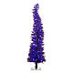Weihnachtstanne violett Fancy Tree mit 300 LEDs, 180 cm s1