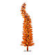 STOCK Choinka pomarańczowa Boże Narodzenie Fancy Tree 180 cm 300 led s1