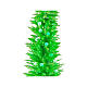 STOCK Fancy shiny green PVC Christmas tree, 210 cm, 400 LEDs s2