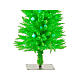 STOCK Fancy shiny green PVC Christmas tree, 210 cm, 400 LEDs s3