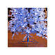 STOCK Abete Victorian Blue Floccato Natale 270 cm 600 Led bianco freddo s3