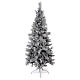 Silber Turmalin Weihnachtsbaum silber glitter, 210 cm s1