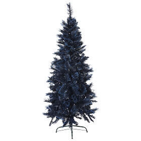 Sapin de Noël Starry Sapphire 210 cm bleu avec paillettes bleues