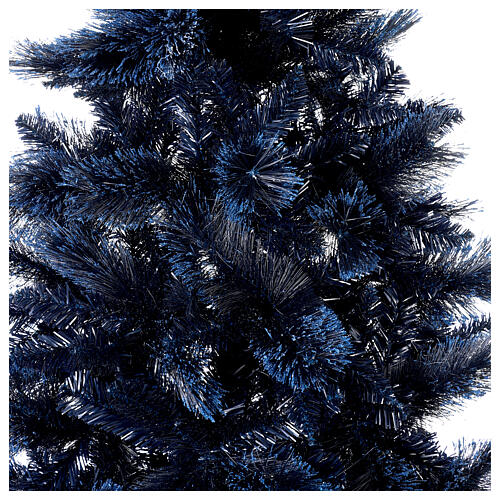 Sapin de Noël artificiel avec support bleu 210 c…