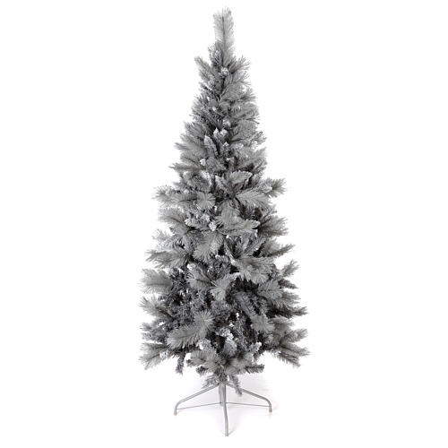 Albero di Natale Silver Tourmaline 180 cm glitter argento 1