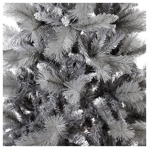 Árvore de Natal Silver Tourmaline purpurina prata 180 cm 2