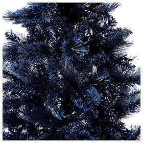 Starry Sapphire Blue Christmas Tree, glittery blue, 180 cm