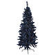 Starry Sapphire Blue Christmas Tree, glittery blue, 180 cm s1