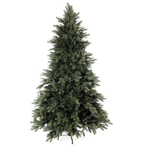Árbol de Navidad verde 225 cm Poly Cumberland 1