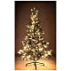 Flocked Snowy Nordman Christmas tree, 180 cm, green PVC, 250 LED lights s2
