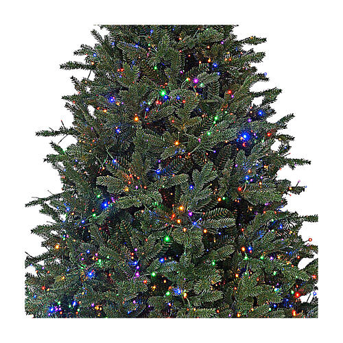 Green Poly Princeton Christmas tree 210 cm 2800 LED lights 2