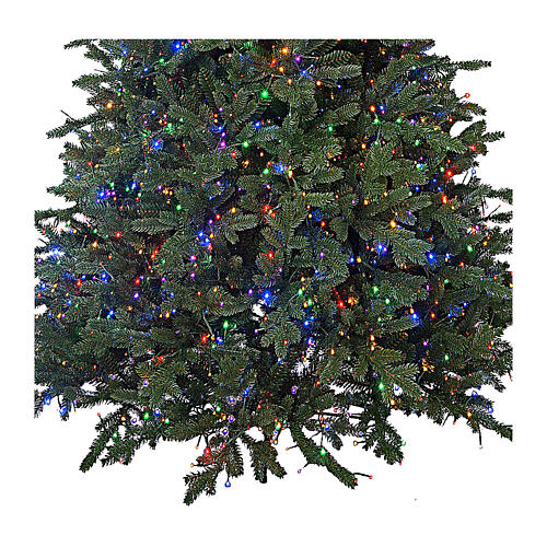 Green Poly Princeton Christmas tree 210 cm 2800 LED lights 3