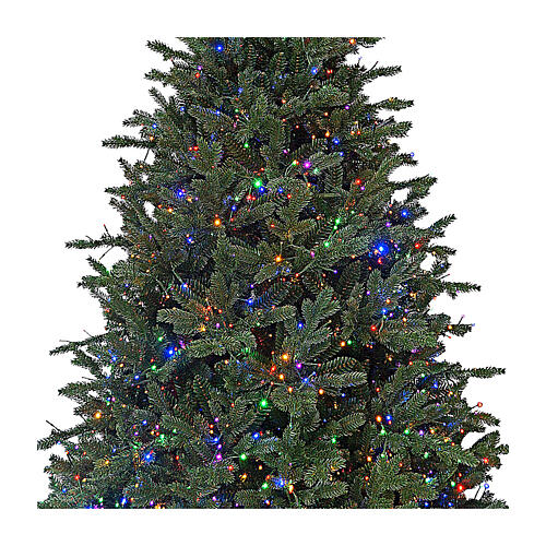 Sapin de Noël artificiel aspect Nordmann H.210 cm vert