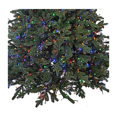 Sapin de Noël Princeton poly vert 225 cm 3300 LEDs 3