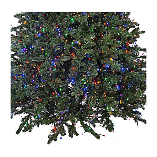 Albero di Natale verde 225 cm 3300 led Princeton poly 3