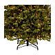 Green Poly Vienna Christmas tree 210 cm 650 LED lights s3