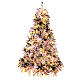 Snowy Seneca flocked Christmas Tree, green, 210 cm, 1600 LED s5
