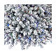 Albero di Natale verde floccato 240 cm Snowy Seneca 2300 led s3