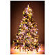 Albero di Natale verde floccato Snowy Seneca 270 cm 3100 led s5