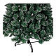 Albero di Natale Shimmer Bristle pigne verde 180 cm s3