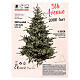 Christmas tree of the 5th Avenue with 2000 warm white nanoLED lights 180 cm green poly feel real s6