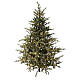 Christmas tree of the 5th Avenue with 3000 warm white nanoLED lights 210 cm green poly feel real s2