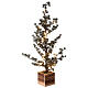 Sapin enneigé 80 cm 40 lumières LED blanc chaud s2