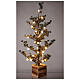 Sapin enneigé 80 cm 40 lumières LED blanc chaud s4