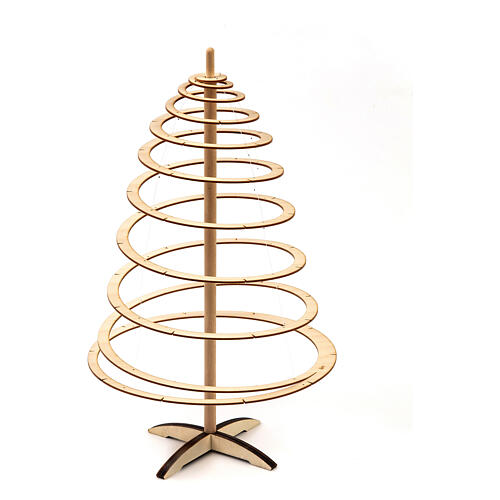 Albero di Natale SPIRA Mini legno 42 cm