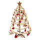 Mini Christmas tree and wooden decoration set 42 cm s1