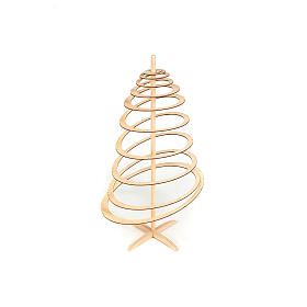 Wooden Christmas tree small oval SPIRA wood 85 cm