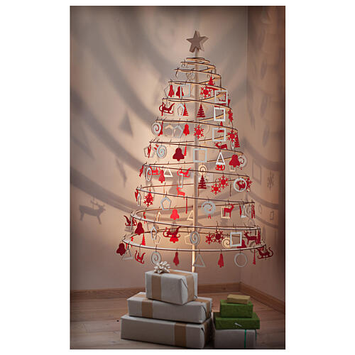 Albero di Natale SPIRA Large legno 140 cm 4