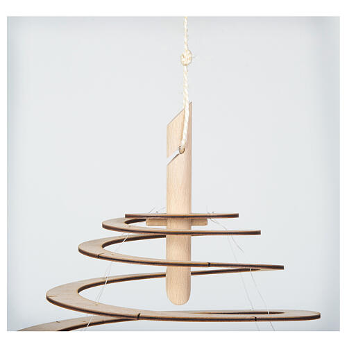 Hänger aus Holz für Spiralbaum, Modell SPIRA Small 2