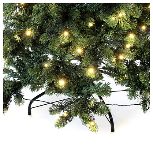 Monte Cimone Christmas tree by Moranduzzo with lights, real touch finish, 210 cm 5