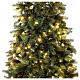 Árbol de Navidad Monte Cimone con luces Moranduzzo verde real touch 210 cm s2