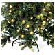 Snowy Monte Cimone Christmas tree by Moranduzzo with lights, real touch finish, 210 cm s5