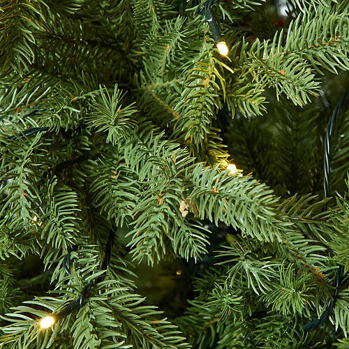 Sapin de Noël Everest Moranduzzo total real touch avec éclairage 210 cm 5