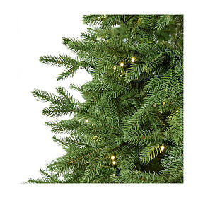 Everest Christmas tree by Moranduzzo, total real touch with lights, 240 cm