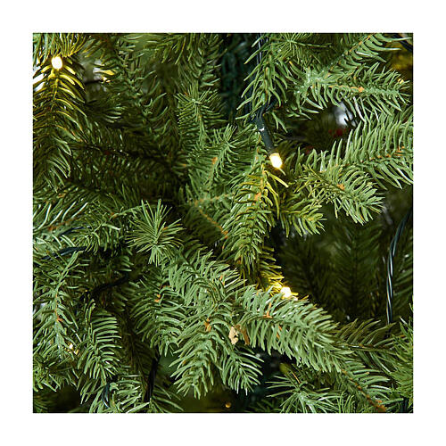 Árvore de Natal Everest Moranduzzo poly feel real 240 cm luzes LED 4