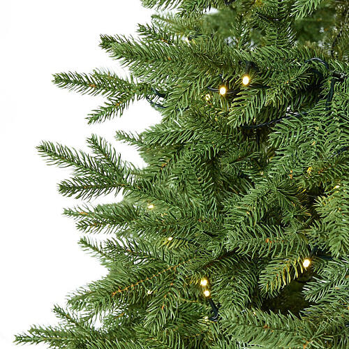 Everest Christmas tree by Moranduzzo, total real touch with lights, 270 cm 2