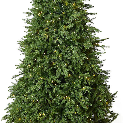 Everest Christmas tree by Moranduzzo, total real touch with lights, 270 cm 5